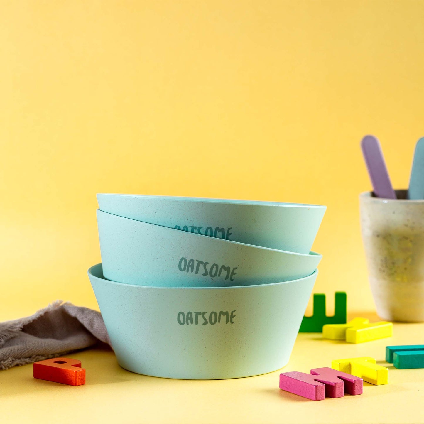 Produktfoto KIDS Schale mint - 3er Pack