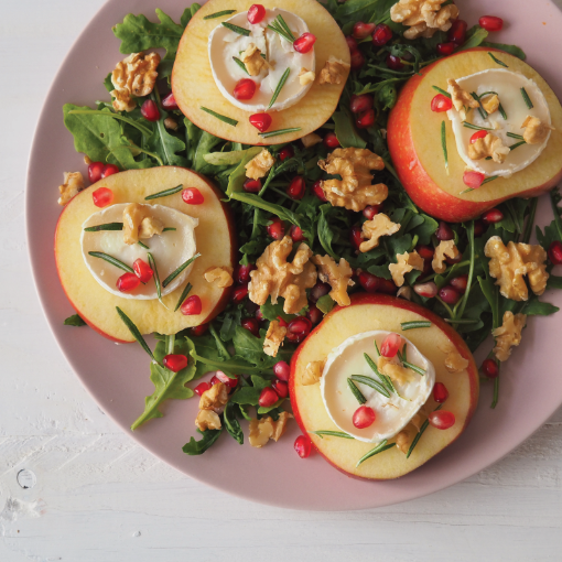 Ziegenkäse-Apfel-Salat