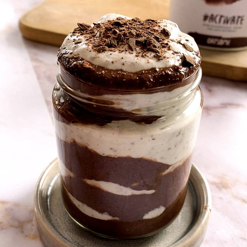 Schoko-Schicht-Dessert
