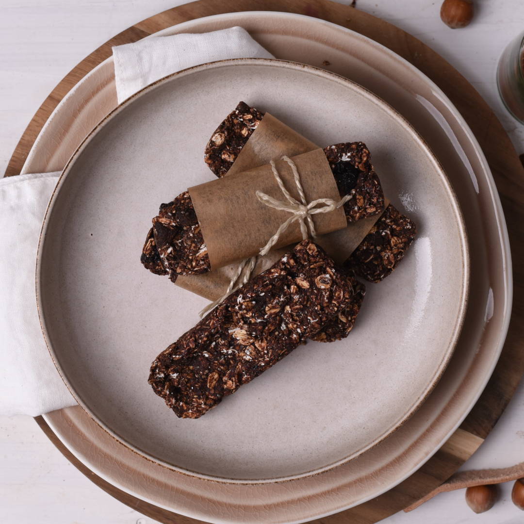 Kakaogeflüster Chewy Bars