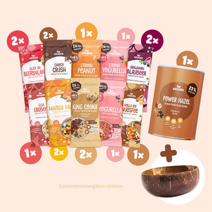 Probierpaket + gratis Protein Bowl