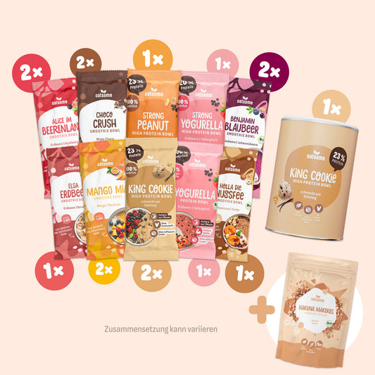 Probierpaket + gratis Protein Bowl