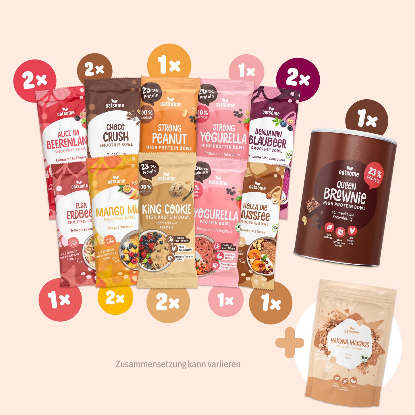 Probierpaket + gratis Protein Bowl
