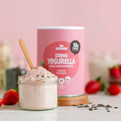 Produktfoto Strong Yogurella mit sichtbarem Pulver