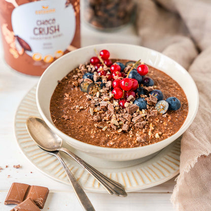 Angerichtete Smoothie Bowl - Choco Crush