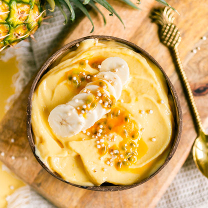 Angerichtete Smoothie Bowl Pina Passion 2