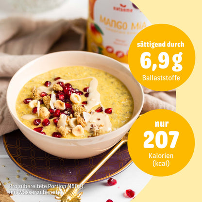 Übersicht - Ballaststoffreich & nur 207 Kalorien pro Portion