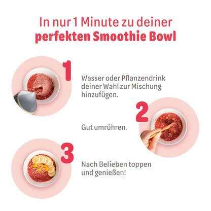 Anleitung - in einer Minute zur perfekten Smoothie Bowl